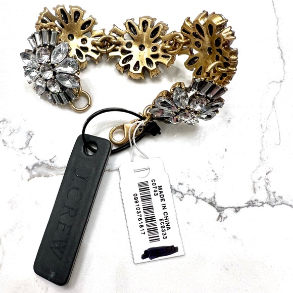 NWT J. Crew Rhinestone Bracelet - Picture 4 of 6